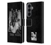 Head Case Designs Officially Licensed The Who Mirror Mono Distress Band Art Leather Wallet Case Compatible With Samsung Galaxy S26 Plus