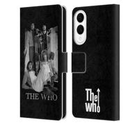 Head Case Designs Officially Licensed The Who Mirror Mono Distress Band Art Leather Wallet Case Compatible With Samsung Galaxy S25 Edge