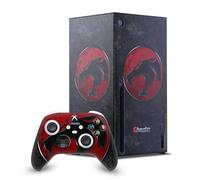 Head Case Designs Officially Licensed Thundercats Logo Graphics Game Console Wrap and Game Controller Skin Bundle Compatible With Xbox Series X