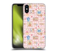 Head Case Designs Officially Licensed Tom and Jerry Baking Pattern Gokko Graphics Hard Back Case Compatible With Apple iPhone X/iPhone XS