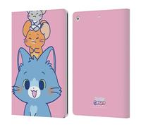 Head Case Designs Officially Licensed Tom and Jerry Characters Gokko Graphics Leather Wallet Case Compatible With Apple iPad 10.2 2019/2020/2021