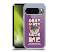 Head Case Designs Officially Licensed Tom and Jerry Don't Mess With Me Typography Art Gel Case [Military Grade Protection] Compatible with Google Pixel 10 and Compatible with MagSafe