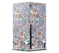 Head Case Designs Officially Licensed Tom and Jerry Funny Art Sticker Collage Graphics Game Console Wrap Case Cover Compatible With Xbox Series X