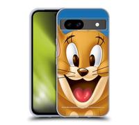Head Case Designs Officially Licensed Tom and Jerry Jerry Full Face Gel Case [Military Grade Protection] Compatible with Google Pixel 8a and Compatible with MagSafe