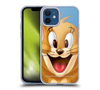 Head Case Designs Officially Licensed Tom and Jerry Jerry Full Face Gel Case [Military Grade Protection] Compatible with Apple iPhone 12 / iPhone 12 Pro and Compatible with MagSafe