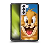 Head Case Designs Officially Licensed Tom and Jerry Jerry Full Face Ultra-Armoured Shockproof Case [Military Grade Protection] Compatible With Samsung Galaxy S21+ 5G