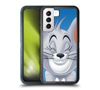 Head Case Designs Officially Licensed Tom and Jerry Nibbles Full Face Ultra-Armoured Shockproof Case [Military Grade Protection] Compatible With Samsung Galaxy S21 5G