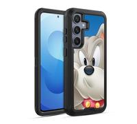 Head Case Designs Officially Licensed Tom and Jerry Spike Full Face Ultra-Armoured Shockproof Case [Military Grade Protection] Compatible With Samsung Galaxy S25