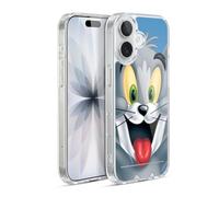 Head Case Designs Officially Licensed Tom and Jerry Tom Full Face Gel Case [Military Grade Protection] Compatible with Apple iPhone 17 and Compatible with MagSafe