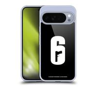 Head Case Designs Officially Licensed Tom Clancy's Rainbow Six Siege Black And White Logos Gel Case [Military Grade Protection] Compatible with Google Pixel 10 Pro XL and Compatible with MagSafe