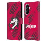 Head Case Designs Officially Licensed Tom Clancy's Rainbow Six Siege Mozzie Icons Leather Wallet Case Compatible With Samsung Galaxy A56 5G