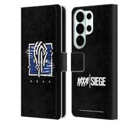 Head Case Designs Officially Licensed Tom Clancy's Rainbow Six Siege Nokk Icons Leather Wallet Case Compatible With Samsung Galaxy S26 Ultra