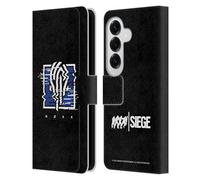 Head Case Designs Officially Licensed Tom Clancy's Rainbow Six Siege Nokk Icons Leather Wallet Case Compatible With Samsung Galaxy S26