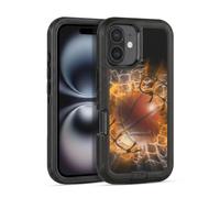 Head Case Designs Officially Licensed Tom Wood Blast Radius Monsters Ultra-Armoured Shockproof Case [Military Grade Protection] Compatible With Apple iPhone 16