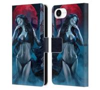 Head Case Designs Officially Licensed Tom Wood Blood Lust Vampire Fantasy Leather Wallet Case Compatible With Apple iPhone 16e