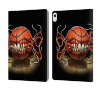 Head Case Designs Officially Licensed Tom Wood Hoop Monsters Leather Wallet Case Compatible With Apple iPad Air 13 2024/2025