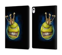 Head Case Designs Officially Licensed Tom Wood King Of Tennis Monsters Leather Wallet Case Compatible With Apple iPad Air 13 2024/2025