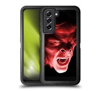 Head Case Designs Officially Licensed Tom Wood Shadow Demon Horror Ultra-Armoured Shockproof Case [Military Grade Protection] Compatible With Samsung Galaxy S21 FE 5G