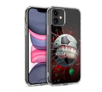 Head Case Designs Officially Licensed Tom Wood Soccer Monsters Gel Case [Military Grade Protection] Compatible with Apple iPhone 11 and Compatible with MagSafe