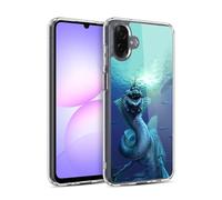 Head Case Designs Officially Licensed Tom Wood What Dwells Below Sea Dragon Fantasy Gel Case [Military Grade Protection] Compatible With Samsung Galaxy A07 4G
