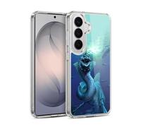 Head Case Designs Officially Licensed Tom Wood What Dwells Below Sea Dragon Fantasy Gel Case [Military Grade Protection] Compatible with Samsung Galaxy S26 and Compatible with MagSafe