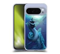 Head Case Designs Officially Licensed Tom Wood What Dwells Below Sea Dragon Fantasy Gel Case [Military Grade Protection] Compatible with Google Pixel 10 Pro XL and Compatible with MagSafe