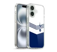 Head Case Designs Officially Licensed Tottenham Hotspur F.C. 1978 Stripes Badge Gel Case [Military Grade Protection] Compatible with Apple iPhone 16 and Compatible with MagSafe