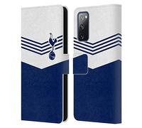 Head Case Designs Officially Licensed Tottenham Hotspur F.C. 1978 Stripes Badge Leather Wallet Case Compatible With Samsung Galaxy S20 FE / 5G
