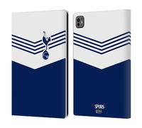 Head Case Designs Officially Licensed Tottenham Hotspur F.C. 1978 Stripes Badge Leather Wallet Case Compatible With Apple iPad Pro 11 M4 2024