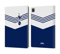Head Case Designs Officially Licensed Tottenham Hotspur F.C. 1978 Stripes Badge Leather Wallet Case Compatible With Apple iPad Pro 13 M4 2024