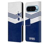 Head Case Designs Officially Licensed Tottenham Hotspur F.C. 1978 Stripes Badge Leather Wallet Case Compatible With Google Pixel 9 / Pixel 9 Pro
