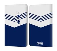 Head Case Designs Officially Licensed Tottenham Hotspur F.C. 1978 Stripes Badge Leather Wallet Case Compatible With Kindle Paperwhite 1/2 / 3