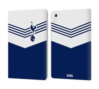 Head Case Designs Officially Licensed Tottenham Hotspur F.C. 1978 Stripes Badge Leather Wallet Case Compatible With Apple iPad Air 11 2020/2022/2024/2025