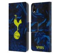 Head Case Designs Officially Licensed Tottenham Hotspur F.C. Away 2021/22 Badge Kit Leather Book Wallet Case Cover Compatible With Apple iPhone XR