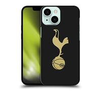 Head Case Designs Officially Licensed Tottenham Hotspur F.C. Black And Gold Badge Hard Back Case Compatible With Apple iPhone 13 Mini