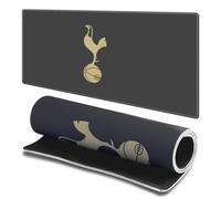 Head Case Designs Officially Licensed Tottenham Hotspur F.C. Black and Gold Logo Art 23.62 x 11.81 x 0.12 inches (600 x 300 mm) - L Gaming Office Desk PC Keyboard Mouse Mat Pad