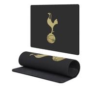 Head Case Designs Officially Licensed Tottenham Hotspur F.C. Black and Gold Logo Art Gaming Office Desk PC Keyboard Mouse Mat Pad 9.84 x 11.81 x 0.12 inches (250 x 300 mm) - S