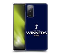 Head Case Designs Officially Licensed Tottenham Hotspur F.C. Blue 2025 European Winners Hard Back Case Compatible With Samsung Galaxy S20 FE / 5G