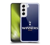 Head Case Designs Officially Licensed Tottenham Hotspur F.C. Blue 2025 European Winners Hard Back Case Compatible With Samsung Galaxy S22 5G