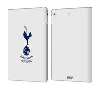 Head Case Designs Officially Licensed Tottenham Hotspur F.C. Blue Cockerel Badge Leather Wallet Case Compatible With Apple iPad 10.2 2019/2020/2021