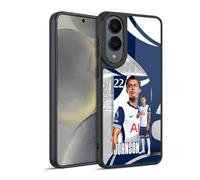 Head Case Designs Officially Licensed Tottenham Hotspur F.C. Brennan Johnson 2024/25 First Team Gel Armour Case [Military Grade Protection] Compatible With Samsung Galaxy S25 Edge