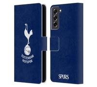 Head Case Designs Officially Licensed Tottenham Hotspur F.C. Cockerel Badge Leather Wallet Case Compatible With Samsung Galaxy S21 FE 5G