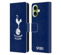 Head Case Designs Officially Licensed Tottenham Hotspur F.C. Cockerel Badge Leather Wallet Case Compatible With Apple iPhone 17