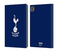 Head Case Designs Officially Licensed Tottenham Hotspur F.C. Cockerel Badge Leather Wallet Case Compatible With Apple iPad Pro 11 M4/M5 2024/2025