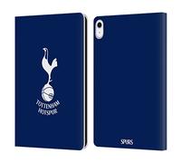 Head Case Designs Officially Licensed Tottenham Hotspur F.C. Cockerel Badge Leather Wallet Case Compatible With Apple iPad 10.9 2022/2025