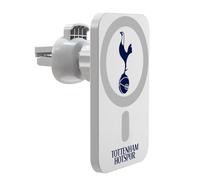 Head Case Designs Officially Licensed Tottenham Hotspur F.C. Cockerel Logo Icon Magnetic Car Mount with Wireless 15W Fast Charging Compatible with MagSafe iPhone and Android Qi Devices (White)