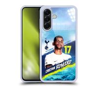 Head Case Designs Officially Licensed Tottenham Hotspur F.C. Cristian Romero 2023/24 First Team Gel Case [Military Grade Protection] Compatible With Samsung Galaxy A56 5G