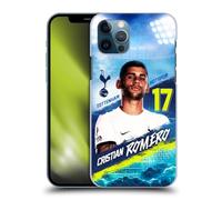 Head Case Designs Officially Licensed Tottenham Hotspur F.C. Cristian Romero 2023/24 First Team Hard Back Case Compatible With Apple iPhone 12 / iPhone 12 Pro