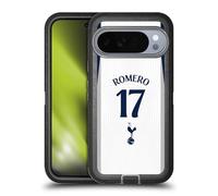 Head Case Designs Officially Licensed Tottenham Hotspur F.C. Cristian Romero 2025/26 Players Home Kit 1st Group Ultra-Armoured Shockproof Case [Military Grade] Compatible With Google Pixel 10 Pro XL