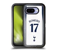 Head Case Designs Officially Licensed Tottenham Hotspur F.C. Cristian Romero 2025/26 Players Home Kit 1st Group Ultra-Armoured Shockproof Case [Military Grade] Compatible With Google Pixel 9A